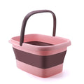 Foldable Footbath Massage Bucket Soaking Bucket Folding Basin Spa Foot Bath Bucket Household Sauna Bathtub Pedicure Bath Bathtub