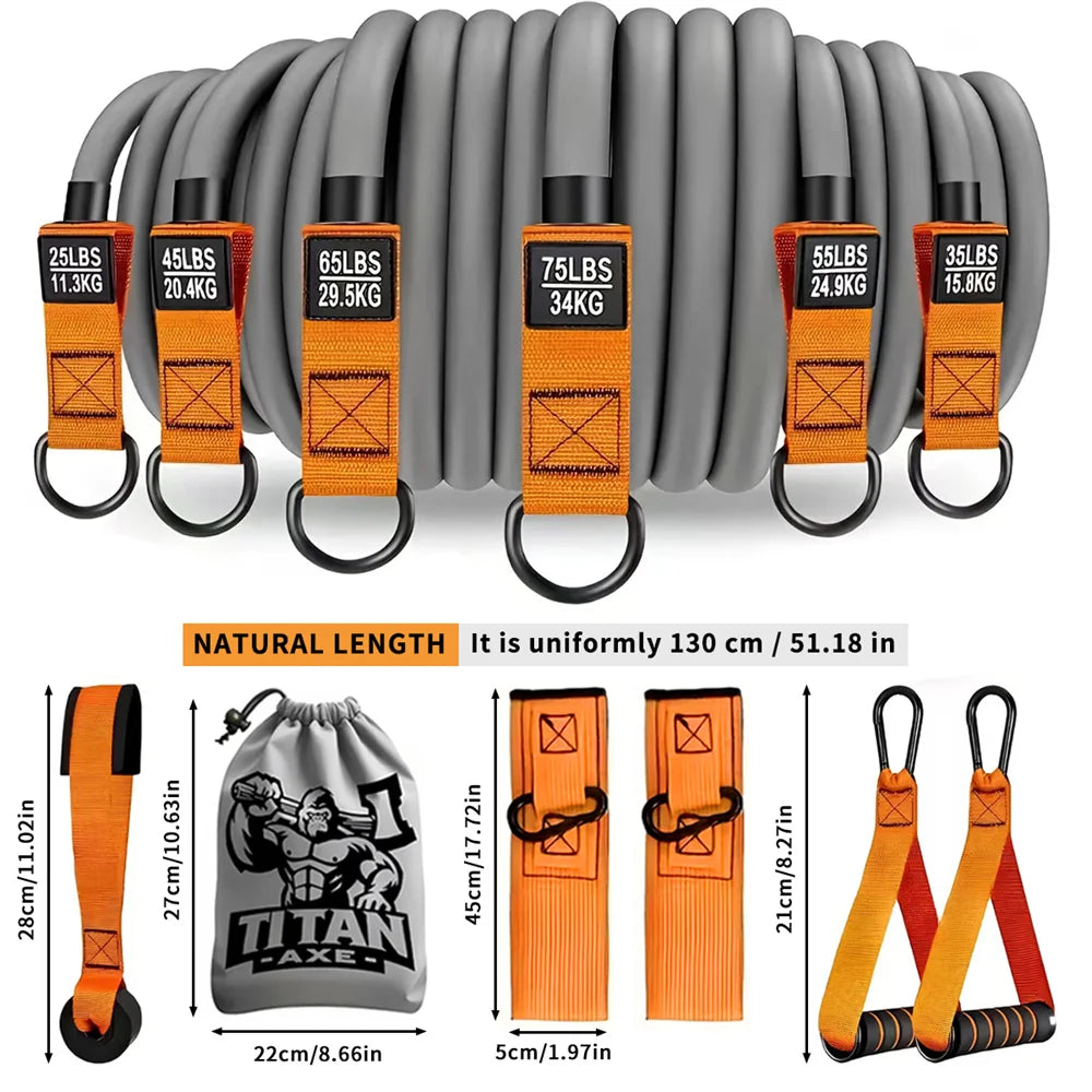 1 Set of Advanced Resistance Belt with Handle Heavy Sports Belt for Strength Training Home Gym and Fitness Exercise