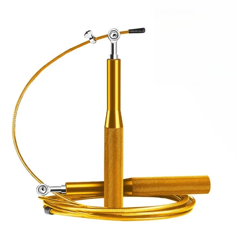 Adjustable Aluminum Handle Wire Rope Skipping  Alloy Genus Sports Fitness Supplies Bearing High Fast Speed Jump