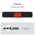 Red Light Therapy Belt -3-Gear Heat & Vibration，Relieves Lower Back Pain， For Sports Recovery & Elderly Lower Back Care