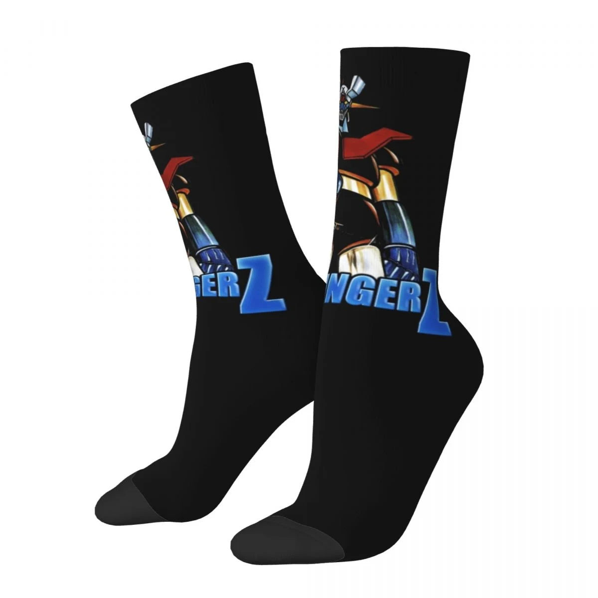 New Male Men Socks Casual Actarus Mazinger Z Manga Sock Robot Goldorak Grendizer Women's Stockings Spring Summer Autumn Winter