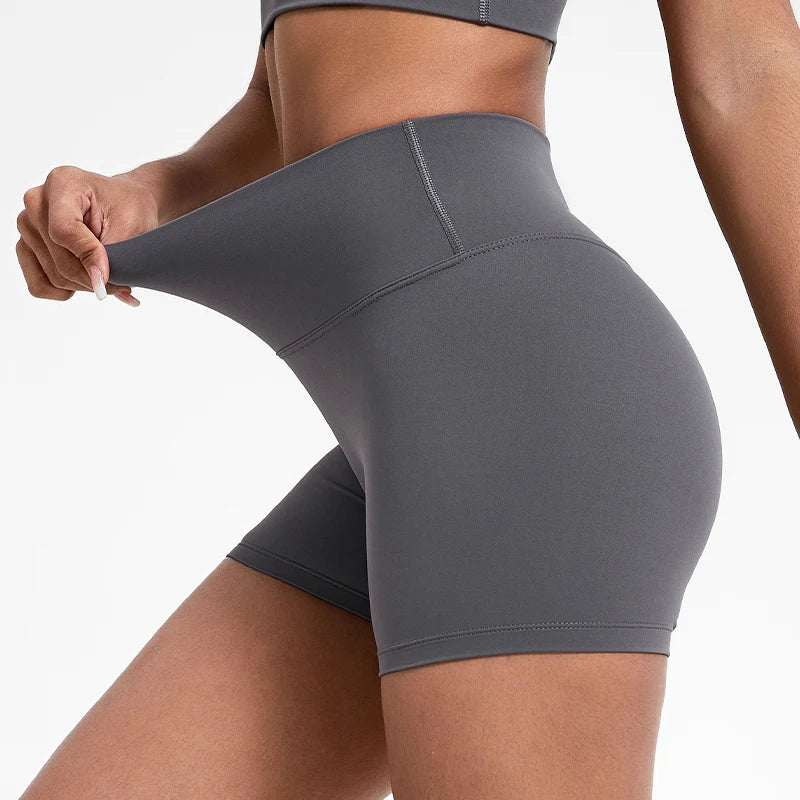 High Waist Sports Shorts Women Push up Gym Leggings Woman Fitness Running Soft Workout Clothing Train Yoga Shorts Quick-drying