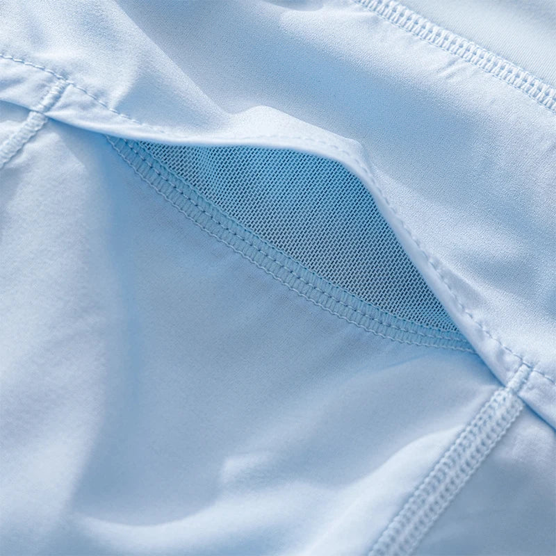 Running Yoga Shorts Women High Waisted Athletic Shorts Lined Workout Zipper Pocket Shorts Femme Sportswear Summer Pants Gym Wear