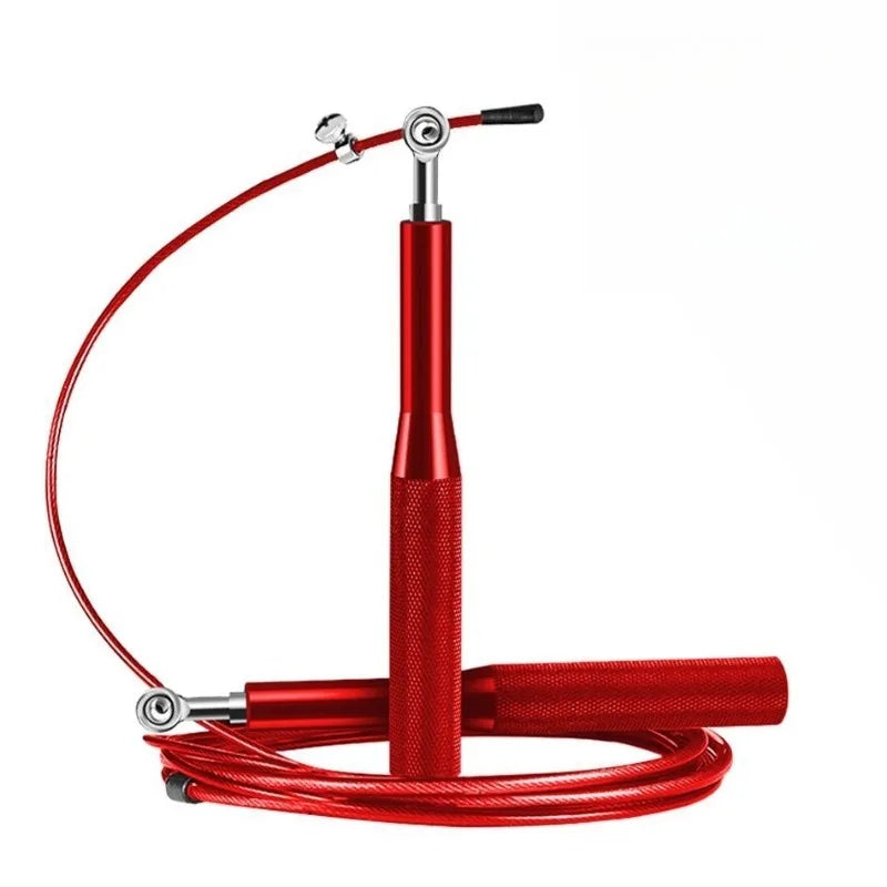 Adjustable Aluminum Handle Wire Rope Skipping  Alloy Genus Sports Fitness Supplies Bearing High Fast Speed Jump