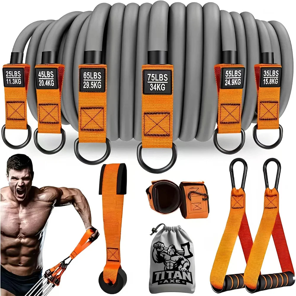 1 Set of Advanced Resistance Belt with Handle Heavy Sports Belt for Strength Training Home Gym and Fitness Exercise