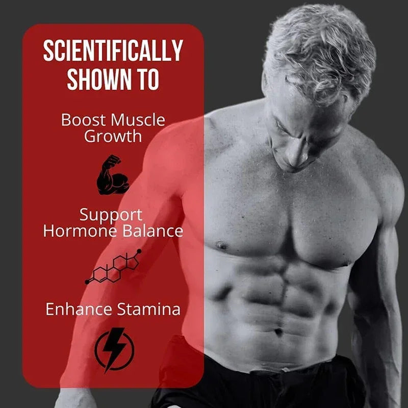 Muscle Builder Supplement - Muscle Mass Increase, Anabolic Activity Support, Muscle Development, Increased Strength