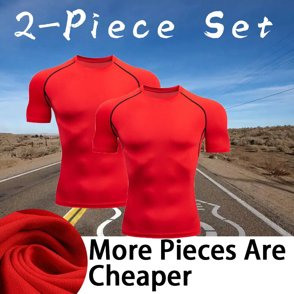 Men's Workout Compression Shirt Turtleneck Long Sleeve Rash Guard Gym Base Layer Athletic Undershirt Gear Sports Shirt