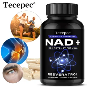 NAD+ Supplements Supports Cell Health, Muscle, Brain, Vision and Heart Health